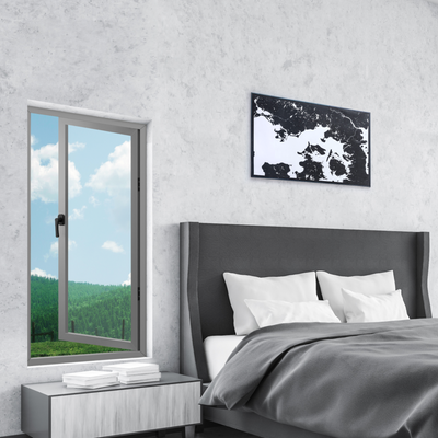 Openable casement Aluminium Windows for Bedroom - Eternia