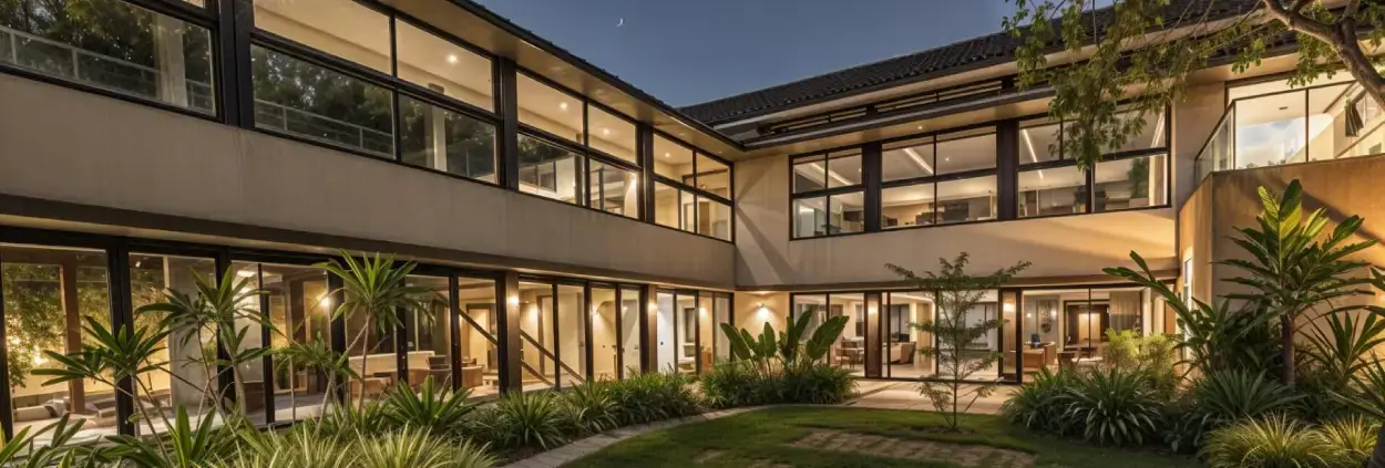 Aluminium main door design | Eternia Windows