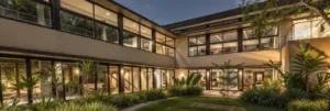 Aluminium main door design | Eternia Windows