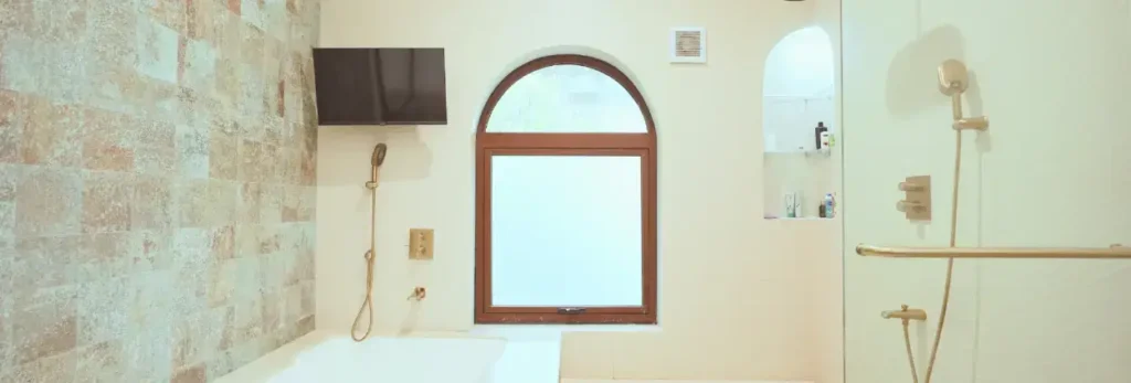 Bathroom ventilation window designs
