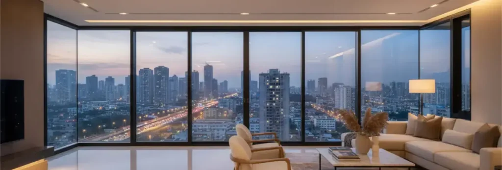 Aluminium door and window design