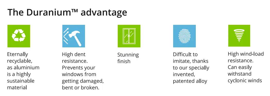 Duranium Advantages