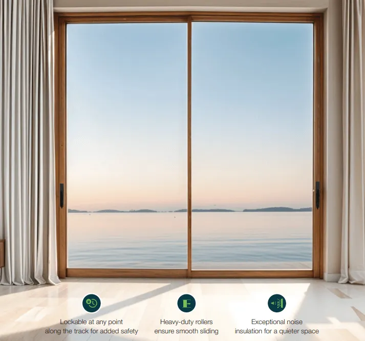 Duraslim Edge Lift and Slide Aluminium Windows