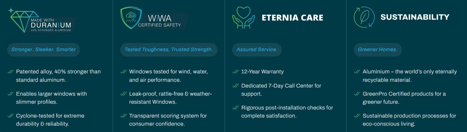 premium brand aluminium doors and windows