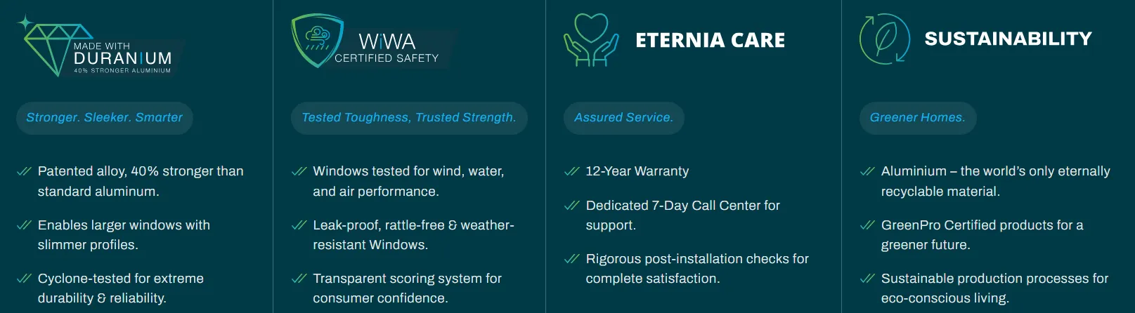premium manufacturer for aluminium windows