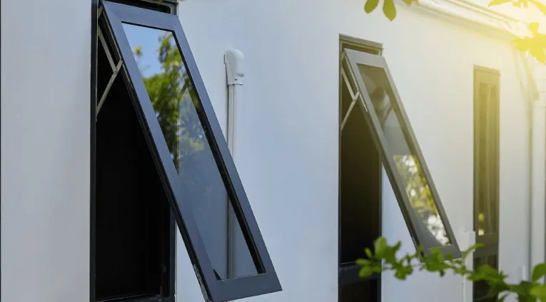 ventilated window for modern home