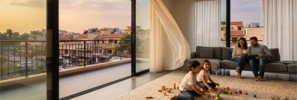 Aluminium slimline windows & doors for homes