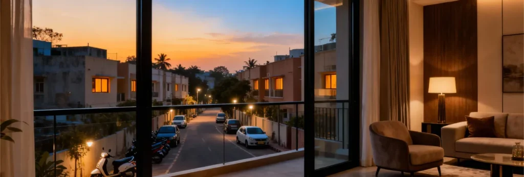 Modern aluminium sliding windows