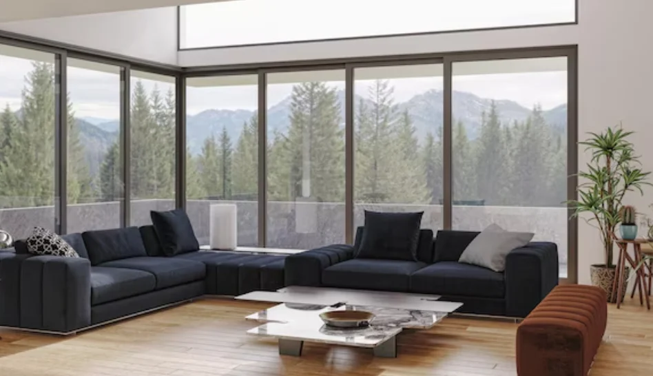 Aluminium Glass Window Design